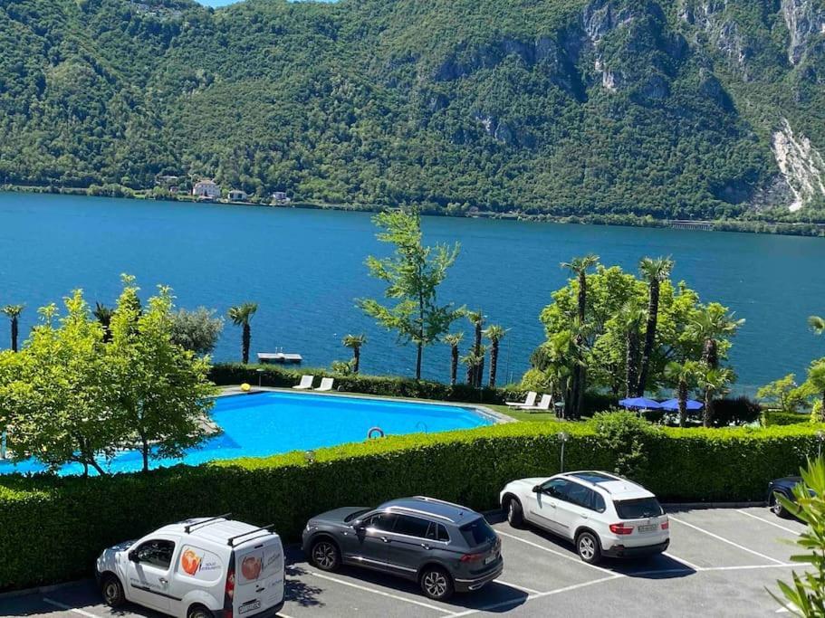 Holiday On The Lake Lugano 2-16 Bissone Extérieur photo